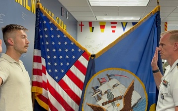 Birthday, Awards, Enlistment and Military Salute!