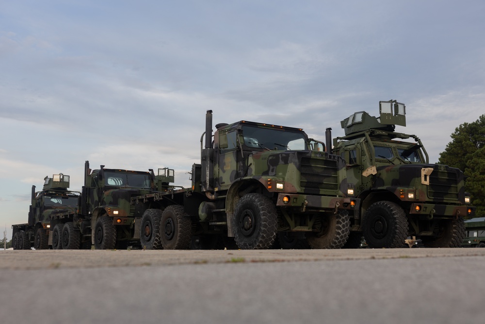 2nd Medical Battalion Conducts QUADCON Movement for re-embarkation of Medical Equipment