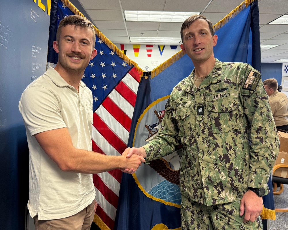 Birthday, Awards, Enlistment and Military Salute!