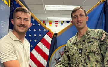 Birthday, Awards, Enlistment and Military Salute!