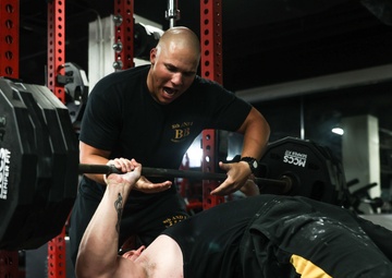 U.S. Marine Corps Body Bearer Weight Training