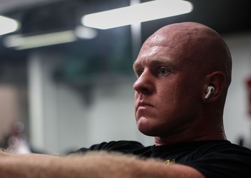 U.S. Marine Corps Body Bearer Weight Training