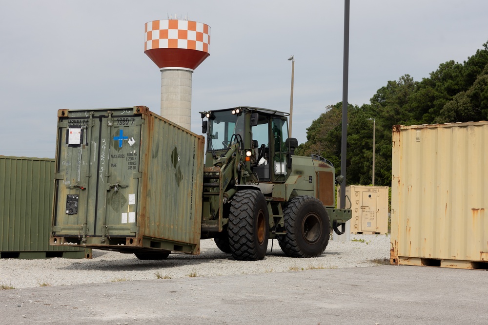 2nd Medical Battalion Conducts QUADCON Movement for re-embarkation of Medical Equipment