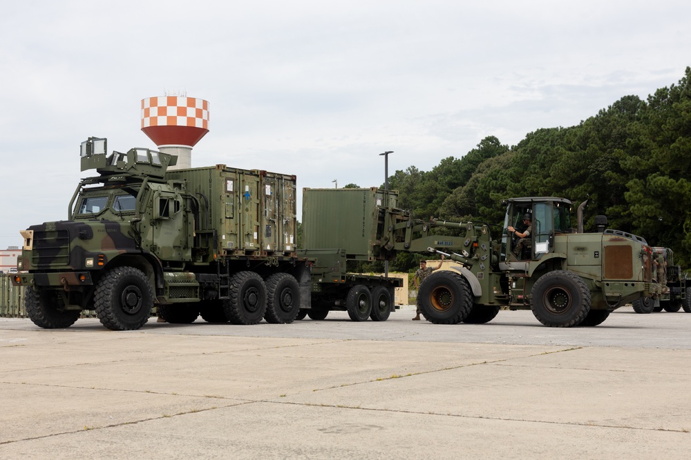 2nd Medical Battalion Conducts QUADCON Movement for re-embarkation of Medical Equipment