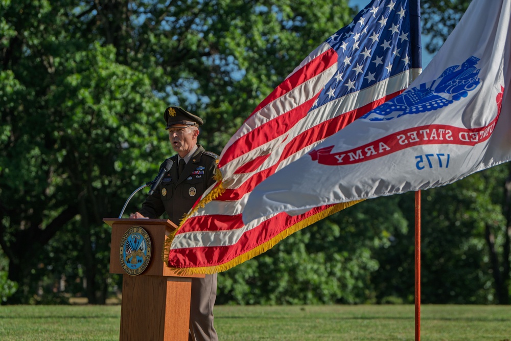 Lt. Gen. Marcus S. Evans Honored in Promotion Ceremony at Joint Base Myer-Henderson Hall