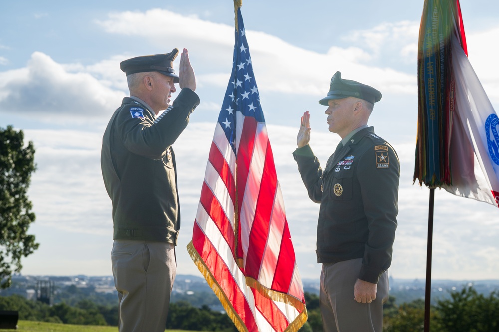 Lt. Gen. Marcus S. Evans Honored in Promotion Ceremony at Joint Base Myer-Henderson Hall