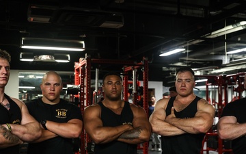 U.S. Marine Corps Body Bearer Weight Training