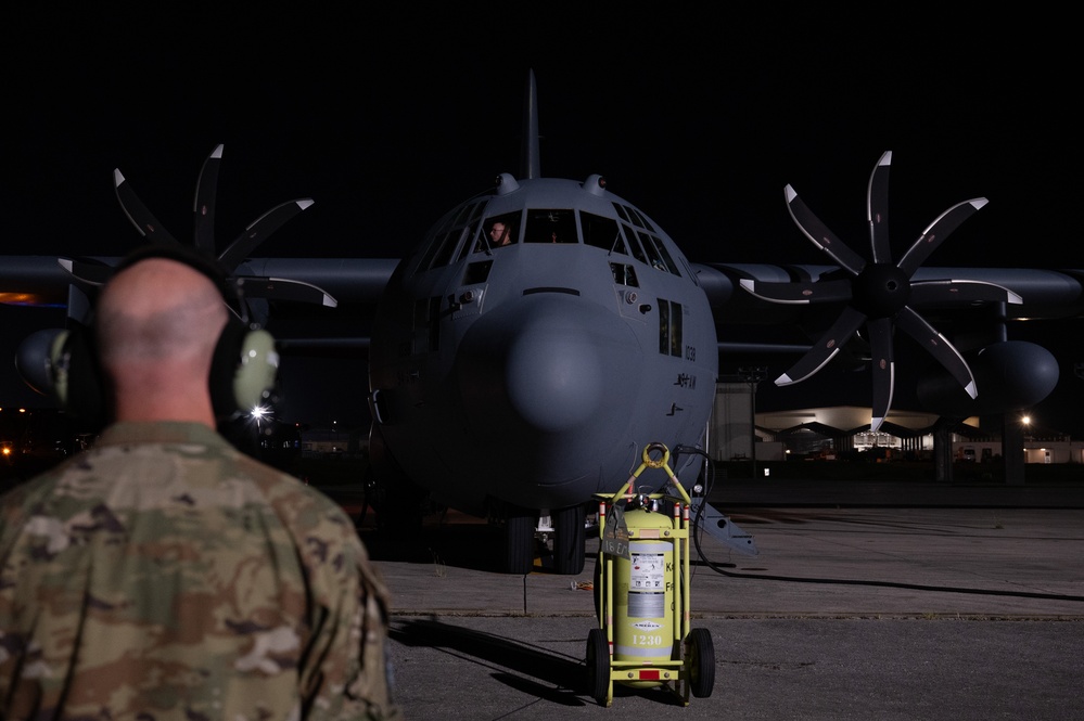94th Airlift Wing Airmen deliver tactical airlift during a Department Level Exercise 2025