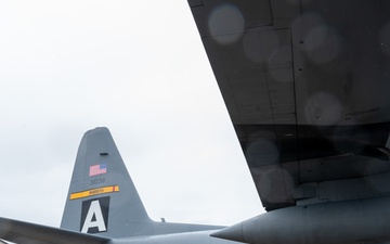 94th Airlift Wing Airmen deliver tactical airlift during a Department Level Exercise 2025