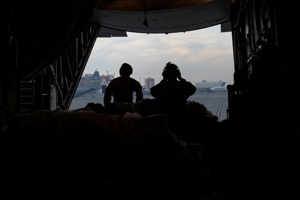 94th Airlift Wing Airmen Assist Aeromedical Evacuation Training during a Department Level Exercise 2025