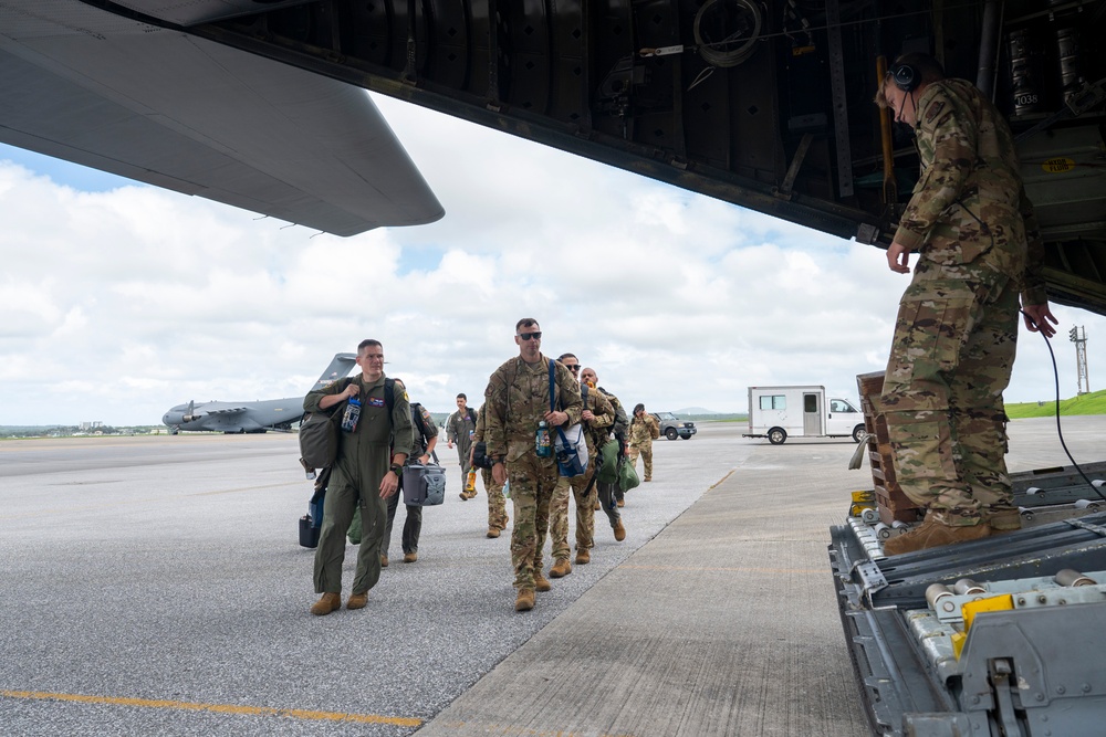 94th Airlift Wing Airmen Assist Aeromedical Evacuation Training during a Department Level Exercise 2025