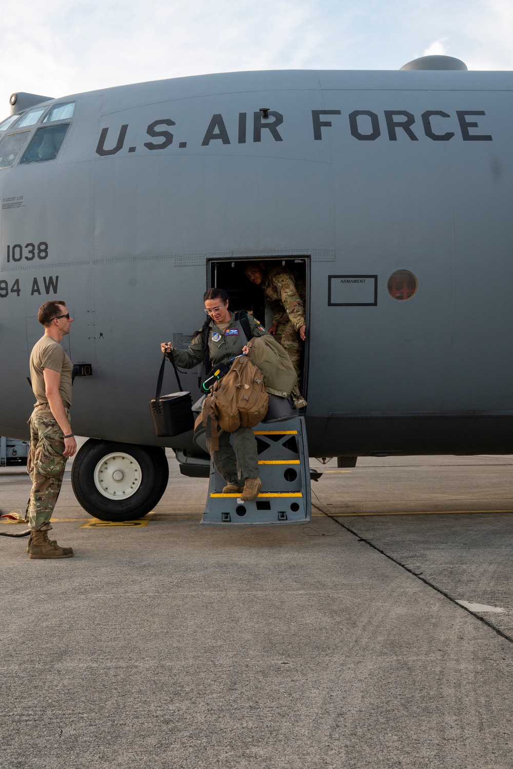 94th Airlift Wing Airmen Assist Aeromedical Evacuation Training during a Department Level Exercise 2025