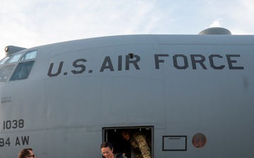 94th Airlift Wing Airmen Assist Aeromedical Evacuation Training during a Department Level Exercise 2025