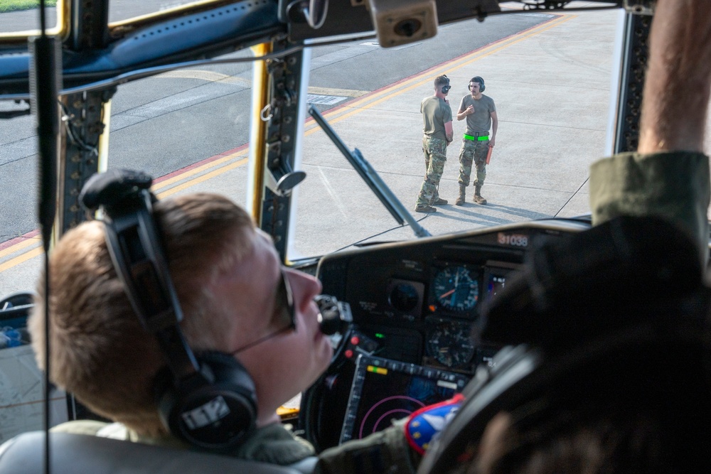 94th Airlift Wing Airmen Provide Aerial Cargo Support During Local Training Exercise at Republic of Korea