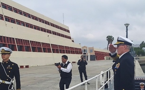 Vice Adm. at SCOTA25 in Peru