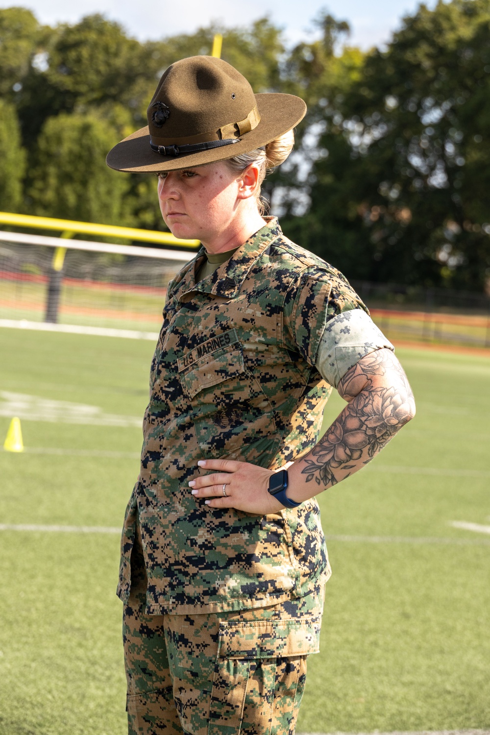 MCRC Challenges Brockton High School with the Combat Fitness Test