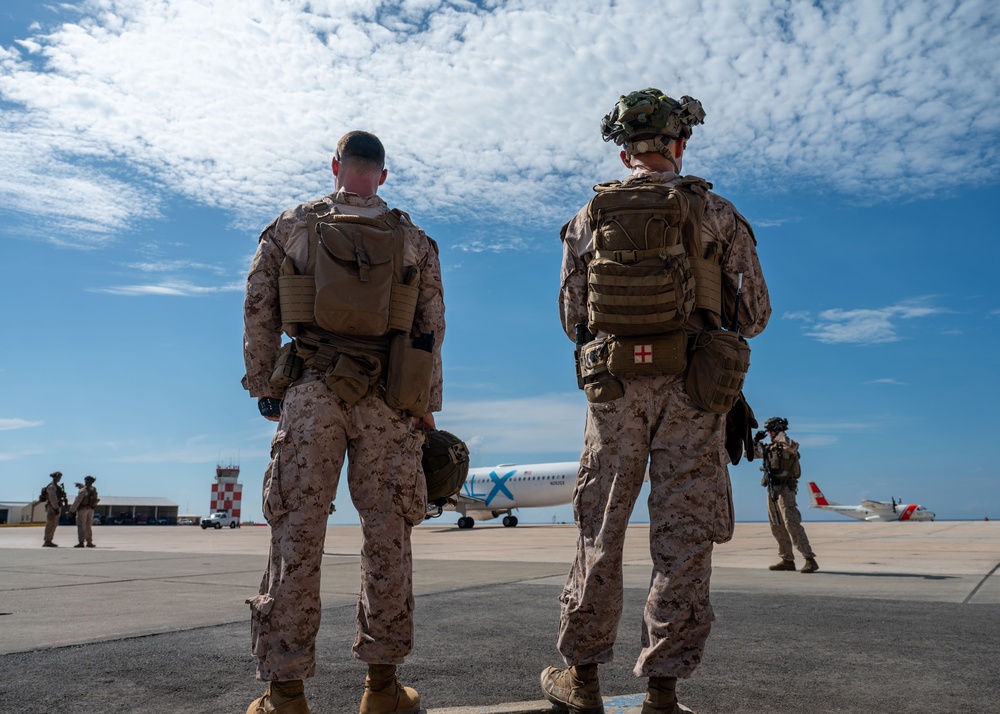 DoD supports DHS for illegal alien removal flight