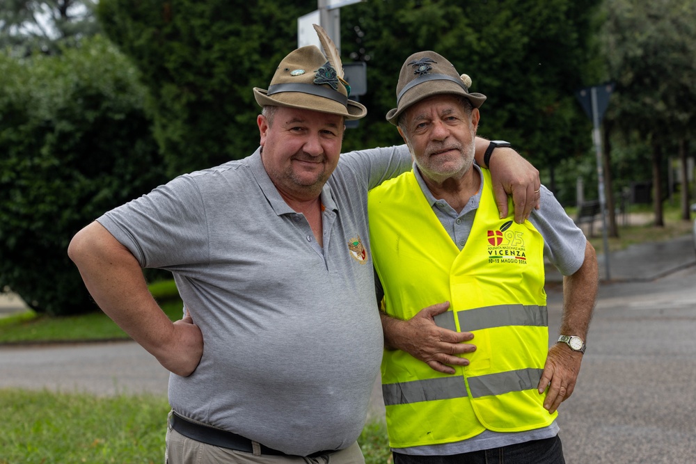 Vicenza military community assists in Monte Berico Basilica clean up