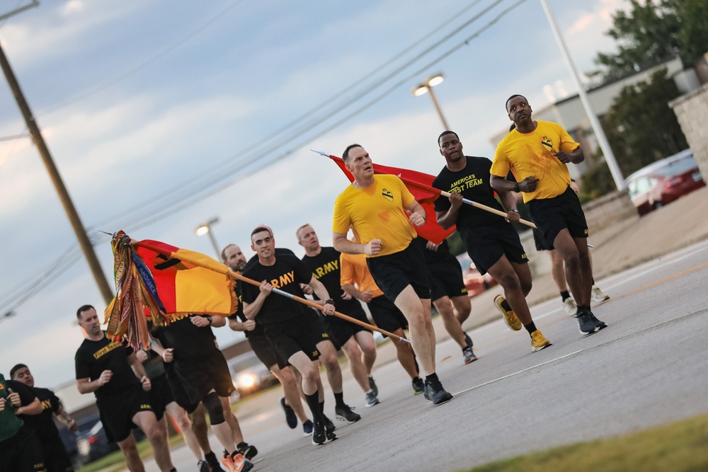 Air Cav joins 1st Cavalry Division Run during CAV Week 104