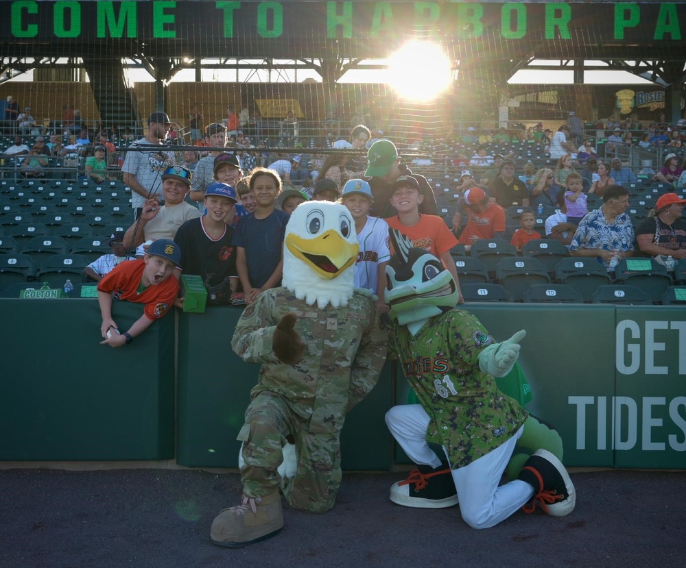 Norfolk Tides Air Force Appreciation Night