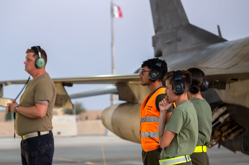 Night Stars at BRIGHT STAR 25: U.S. and Egypt participate in joint COMAO