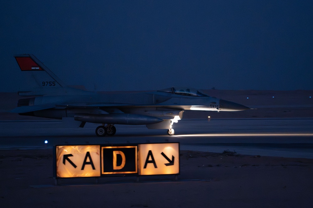 Night Stars at BRIGHT STAR 25: U.S. and Egypt participate in joint COMAO