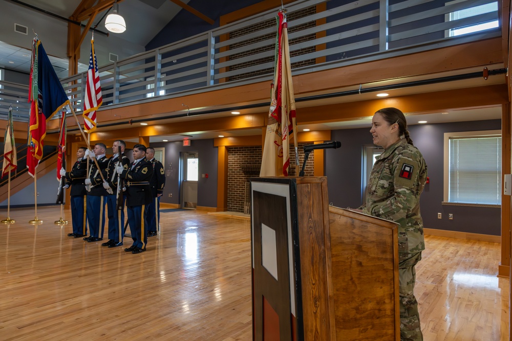 Soldier Sings Anthem