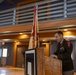 Commander Speaks during Change of Responsibility