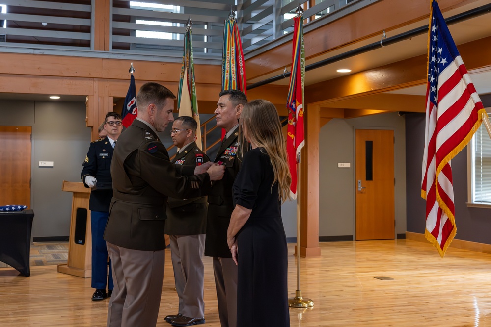 Retiring CSM Recieves Reward