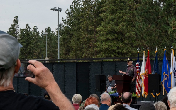 The Wall That Heals brings reflection, honor to Spokane