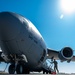 Travis C-17 aircrew perform flight training
