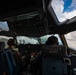 Travis C-17 aircrew perform flight training