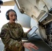Travis C-17 aircrew perform flight training
