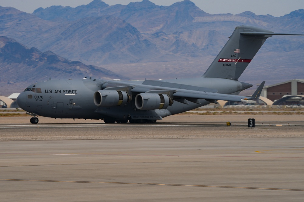 Morning on the Flightline at Creech AFB