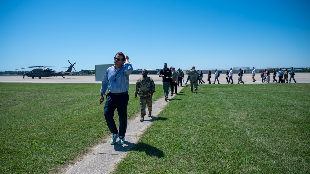 Boss Lift event gives employers a firsthand look at the Maryland National Guard
