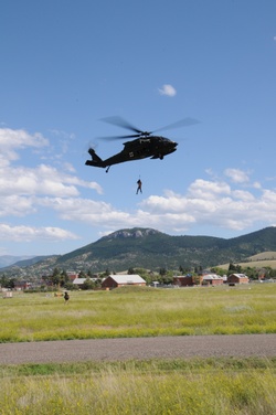 Montana Army National Guard trains with Elhorn Search and Rescue [Image 1 of 2]