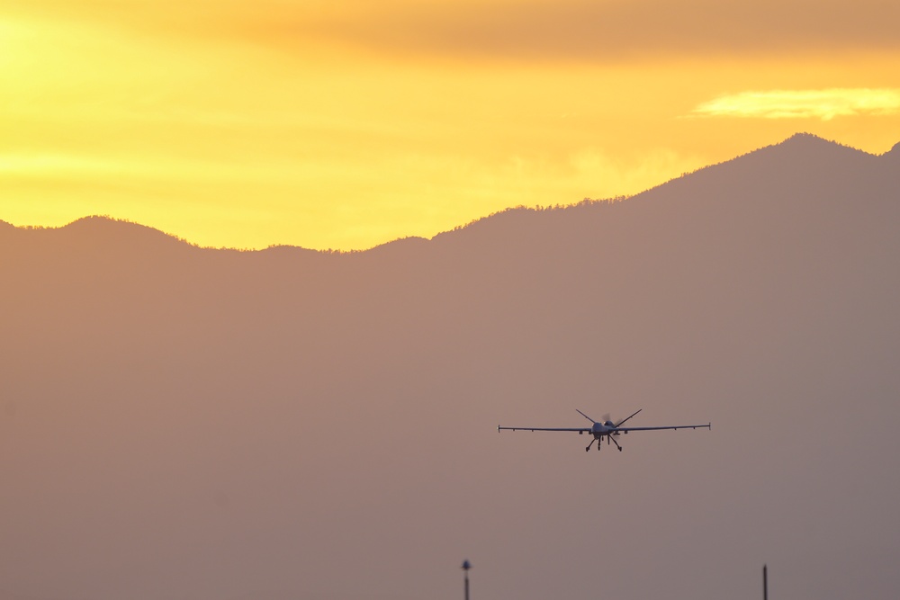 Morning on the Flightline at Creech AFB