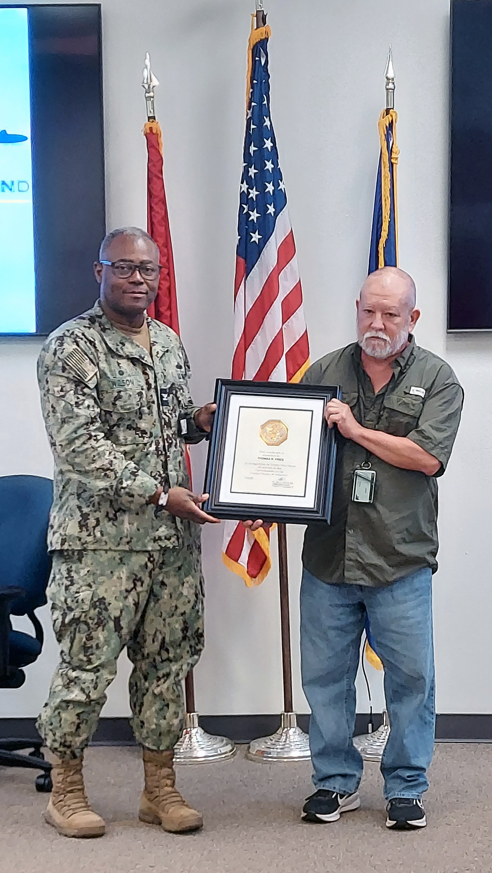 Thomas Fries reaches 35 years of federal service