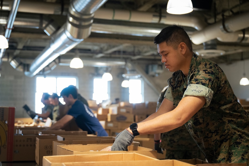 Marine Week Boston, Greater Boston Food Bank