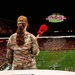 Whiteman AFB first sergeant rallies crowd during Kansas City Chiefs game