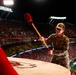 Whiteman AFB first sergeant rallies crowd during Kansas City Chiefs game