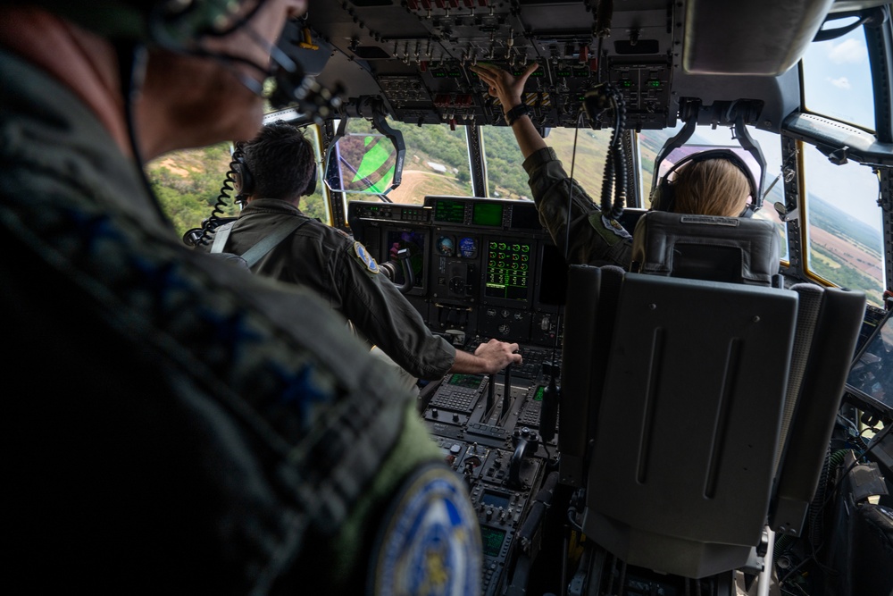 AMC command team visits 317th AW