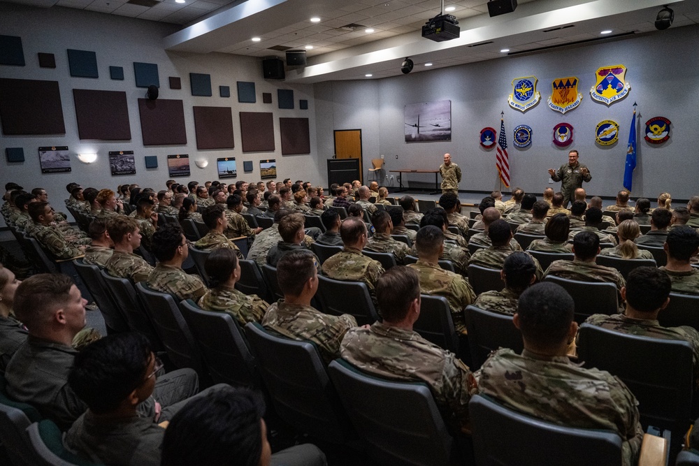AMC command team visits 317th AW