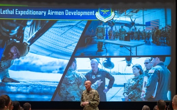 AMC command team visits 317th AW