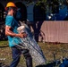 Contractors at JBSA maintain/trim trees at JBSA-Randolph