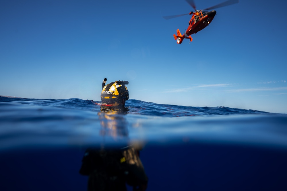 U.S. Coast Guard Air Station Barbers Point conducts training