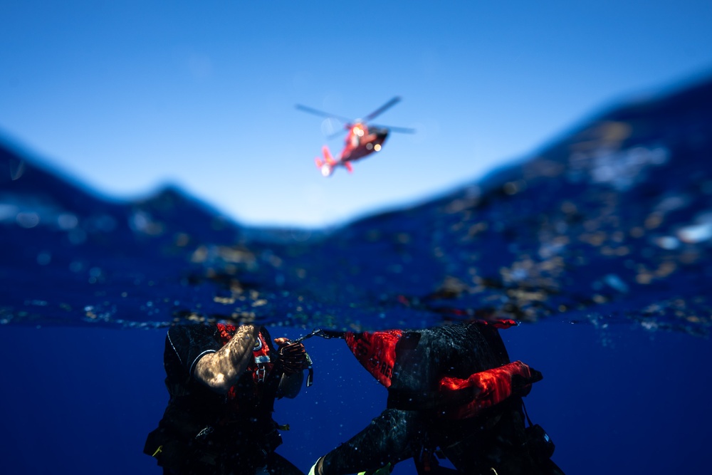 U.S. Coast Guard Air Station Barbers Point conducts training