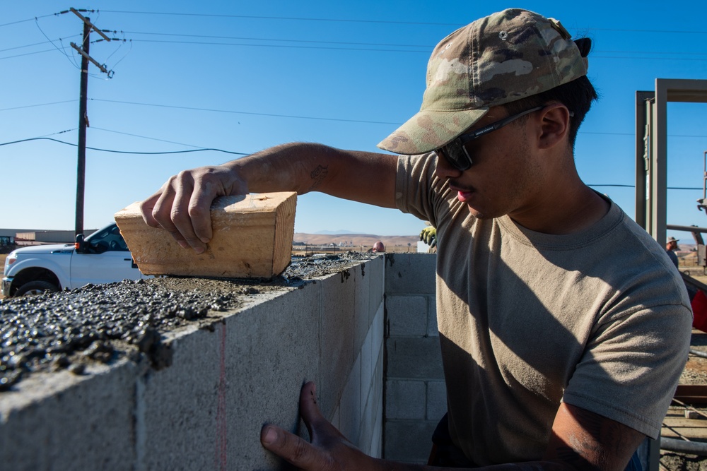 60th CES Airmen build skills and structures