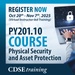 PY201.10 COURSE Physical Security and Asset Protection