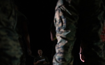 Marines with Ground Supply School participate in a resupply run